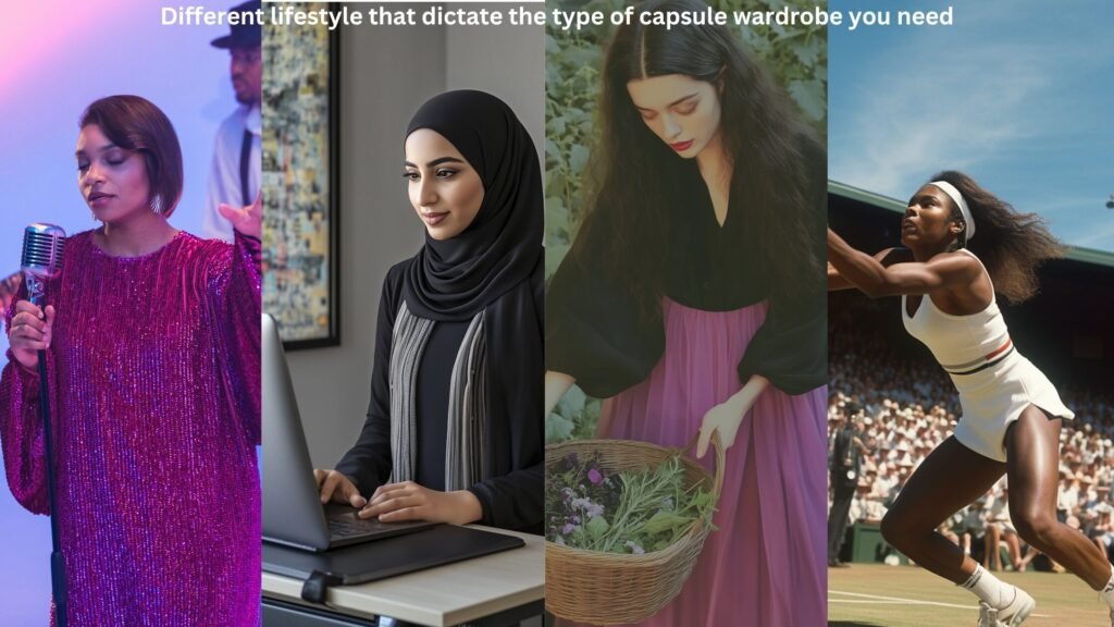 Lifestyle is a factor to consider before creating a capsule wardrobe