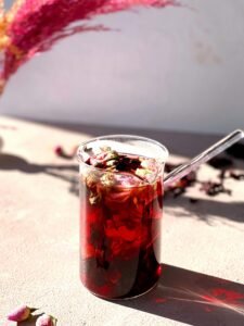 Skincare tea for glass skin glow up