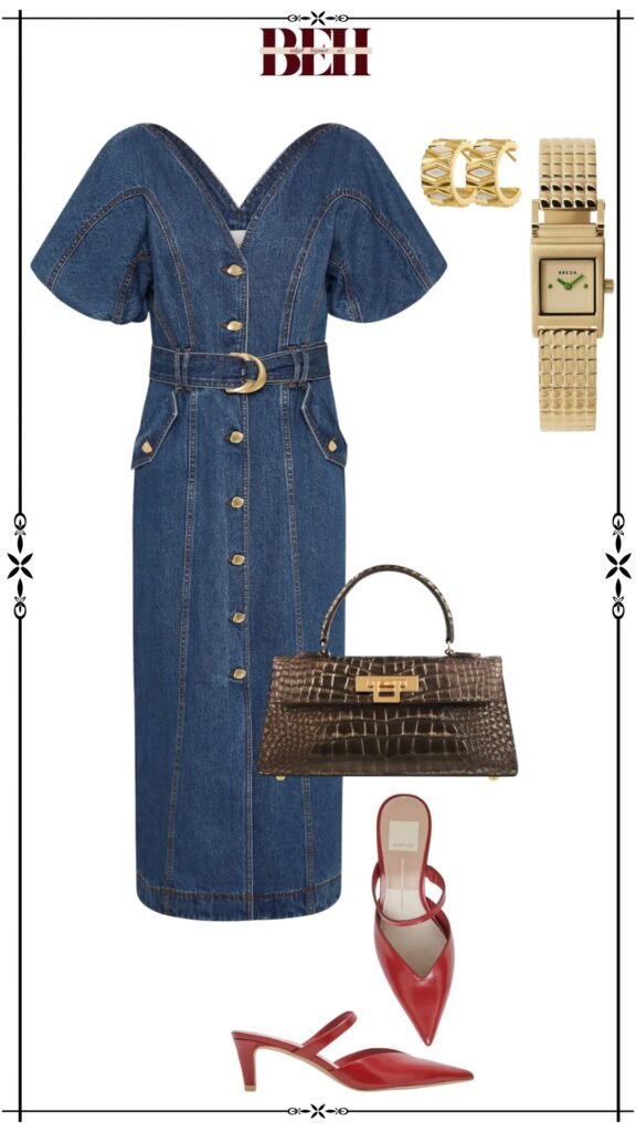 Denim outfit ideas with timeless aesthetic for elegant fashion 