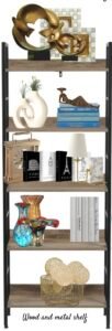 Entry book shelf art