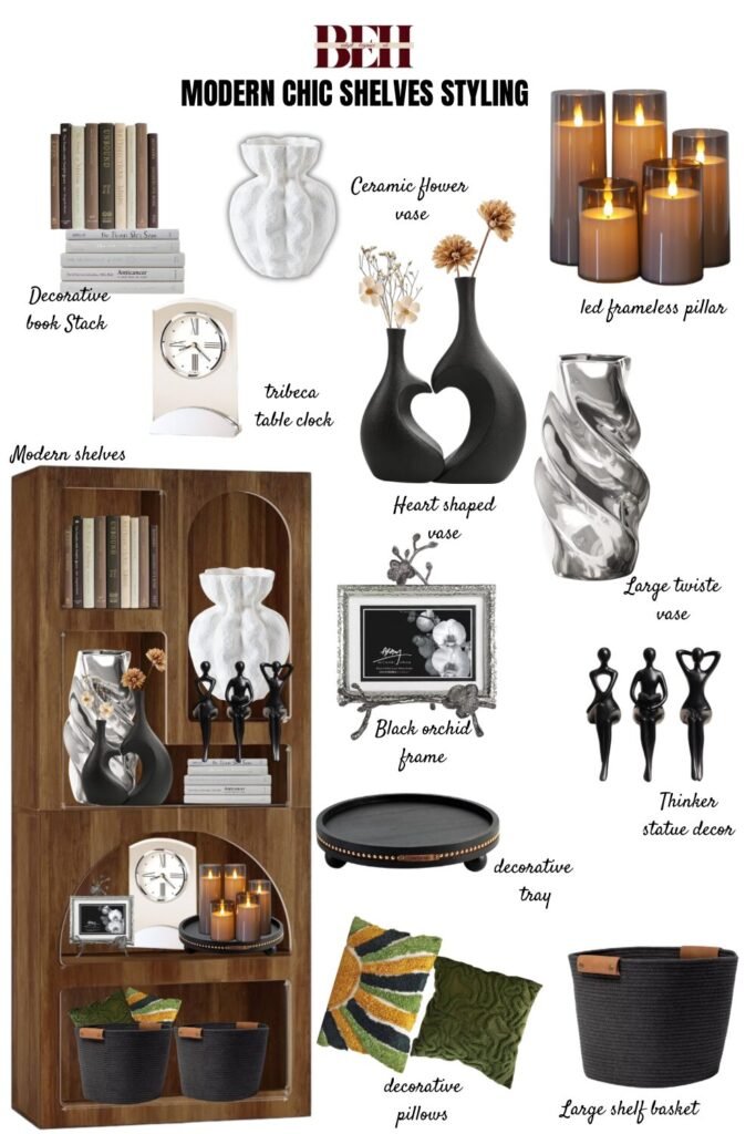 Bookshelf organizing idea