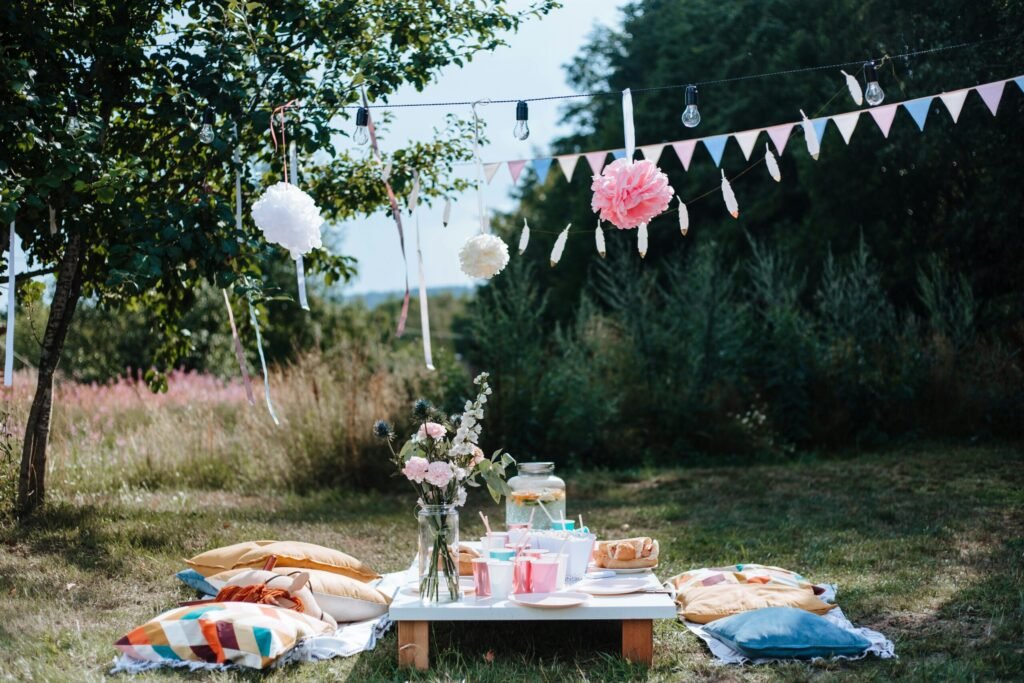 Picnic setting 