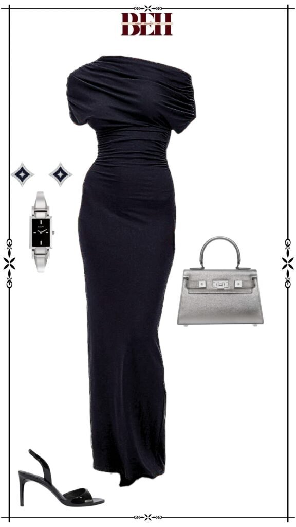 Black dress outfit